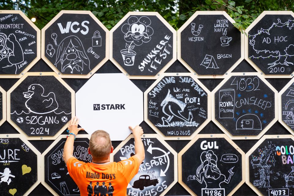 STARK hylder dem, der bygger Smukfest, og bidrager selv til festen